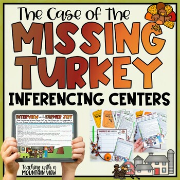 Preview of Thanksgiving Reading Activity for Making Inferences
