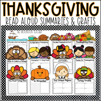 Preview of Thanksgiving Reading Comprehension Activities | Crafts and Bulletin Board Ideas