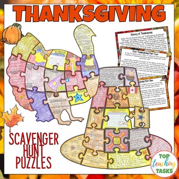 Preview of Thanksgiving Reading Comprehension Activities | Thanksgiving Activities