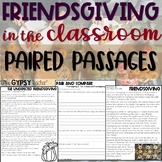 Thanksgiving Reading Comprehension Paired Passages