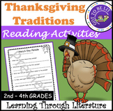 History of Thanksgiving Traditions Reading Activities