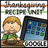 Thanksgiving - Recipes - Special Education - Life Skills -