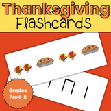 Thanksgiving Music Rhythm Flashcards for Quarter and Eight