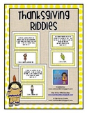 Thanksgiving Riddles Card Set