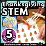 Thanksgiving STEM Activities | Fall STEM Challenges for November