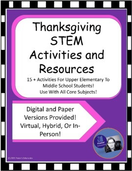 Preview of Thanksgiving STEM Activities and Resources