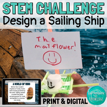 Preview of Renewable Energy STEM Challenge Design a Sailing Ship Lab Using Wind Power