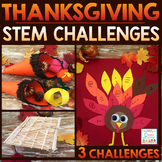 Thanksgiving STEM Challenges - November STEM Activities