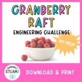 Thanksgiving STEM / STEAM Activity - Cranberry Raft Engine