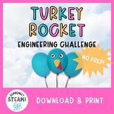 Thanksgiving STEM / STEAM Activity - Turkey Rocket Enginee