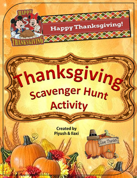 Preview of Thanksgiving Activity - 2