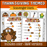 Thanksgiving Scavenger Hunt, Thanksgiving Games