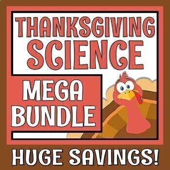 Preview of Thanksgiving Science Activity Bundle