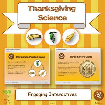 Preview of Thanksgiving Garden Science and Engineering STEM Unit