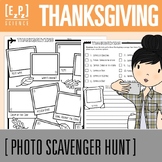 Thanksgiving Science Scavenger Hunt | Science Vocabulary Activity