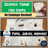 Science Thank You Cards 18 Puns Jokes and Memes for Gratitude