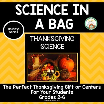 Preview of Thanksgiving Science in a Bag