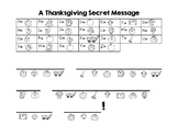 Thanksgiving Secret Message