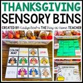 Thanksgiving Preschool Sensory Bins | Thanksgiving Toddler