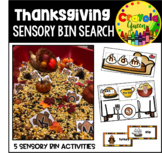Thanksgiving Sensory Bin Search