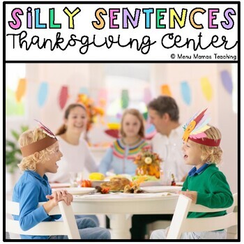 Preview of Thanksgiving Silly Sentences