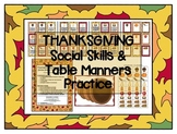 Thanksgiving Social Skills / Pragmatics / Etiquette Activi