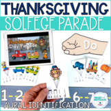 Thanksgiving Solfege Parade - Aural Identification Game - Do