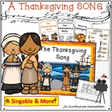 Thanksgiving Song with Literacy Activities