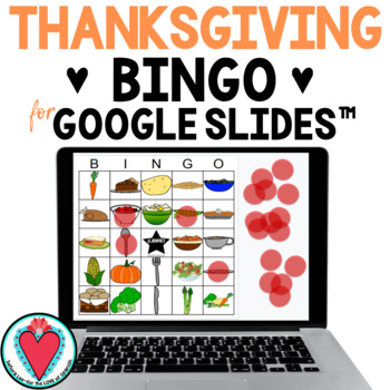Preview of Thanksgiving Spanish Loteria Bingo Game - Spanish Food Vocabulary - Digital
