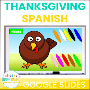 Preview of Thanksgiving Spanish Language Arts Activity