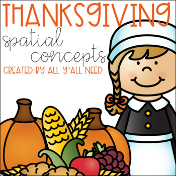 Preview of Thanksgiving Spatial Concepts