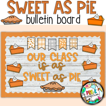 Preview of Thanksgiving | Sweet as Pie | November Bulletin Board Decor