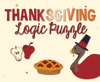 Preview of Thanksgiving Sweets: a seasonal logic puzzle
