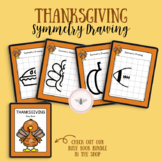 Thanksgiving Symmetry Drawing (ONLY) Autism & Special Ed L