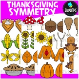 Thanksgiving Symmetry Clip Art Set {Educlips Clipart}