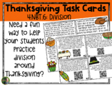 Thanksgiving Task Cards (4.NBT.6)