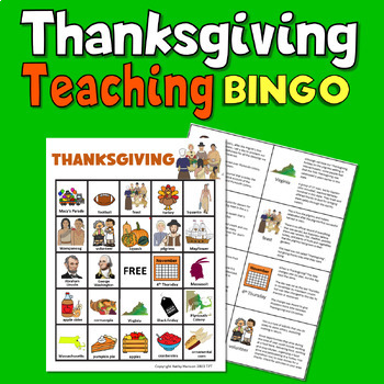 Preview of Thanksgiving BINGO