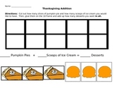 Thanksgiving Ten Frame Addition