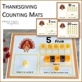 Thanksgiving Ten Frame Counting Mats