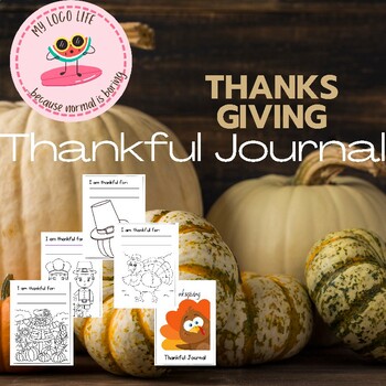 Preview of Thanksgiving Thankful Journal