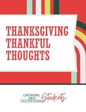 Thanksgiving Thankful Thoughts!