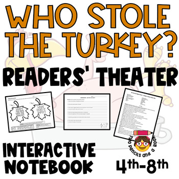 Preview of Thanksgiving Fractured Fairy Tales Reader's Theater: Reading Comprehension