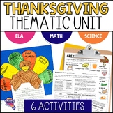 Thanksgiving-Themed BUNDLE Reading, Writing, Science & Mat
