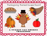 Thanksgiving Themed Escape/Breakout Room  No prep activity