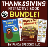 Thanksgiving Themed Interactive Book BUNDLE! 10% Savings +