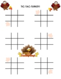 Thanksgiving Tic-Tac-Turkey! Fun Free Game to Make Your Da