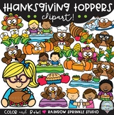 Thanksgiving Toppers Clipart!
