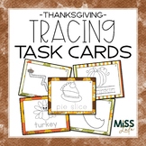 Thanksgiving Tracing Task Cards