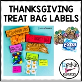 Thanksgiving Treat Bag Labels