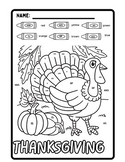 Thanksgiving Activity Bundle:  Trick Words, Gratitude Chal